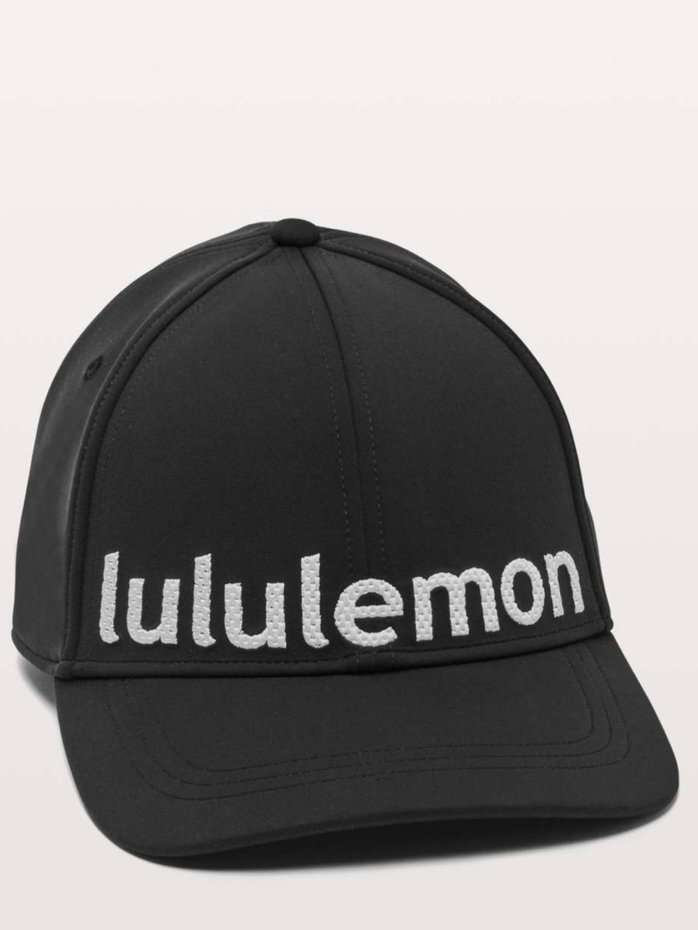 lululemon *Lululemon Baller Hat Squad Black White Reflective Logo Adjustable O/S